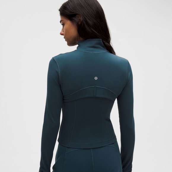 NWT Lululemon Define Cropped Jacket Size 4 Indochine Blue - Picture 2 of 7